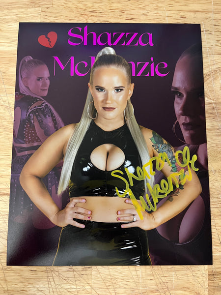 Shazza McKenzie signed 8x10 Photo