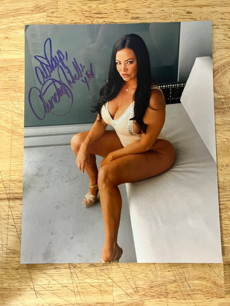 Candice Michelle signed 8x10 photo
